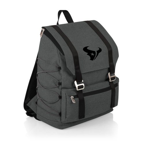 Houston Texans On The Go Traverse Backpack Cooler, (Heathered Gray)
