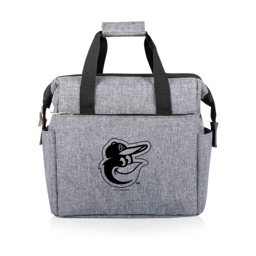 Baltimore Orioles On The Go Lunch Bag Cooler (Heathered Gray)