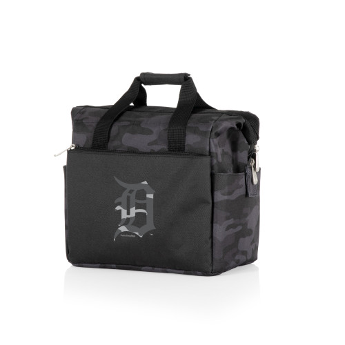 Detroit Tigers On The Go Lunch Bag Cooler (Black Camo)