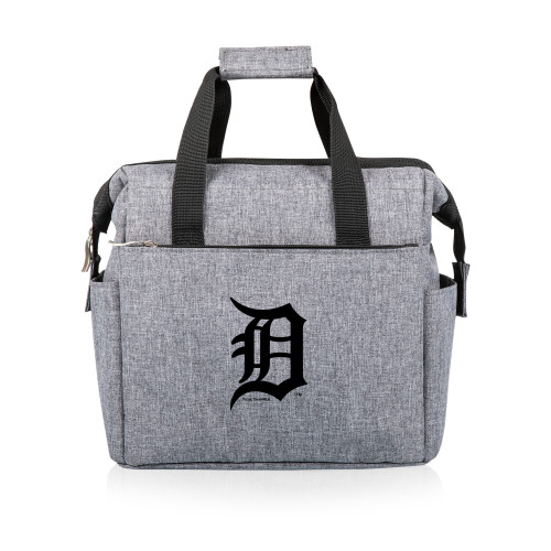 Detroit Tigers On The Go Lunch Bag Cooler (Heathered Gray)