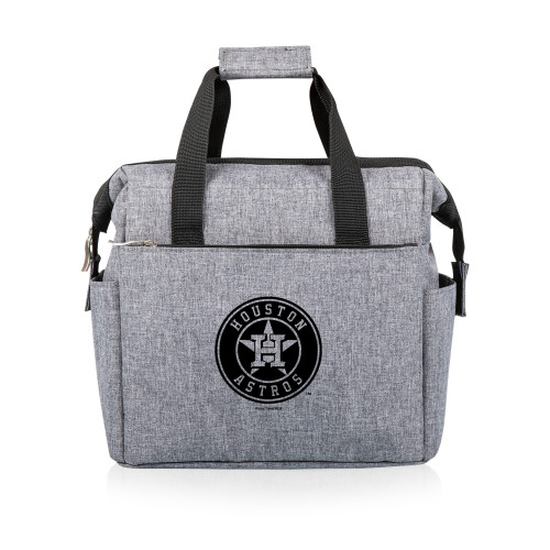 Houston Astros On The Go Lunch Bag Cooler (Heathered Gray)