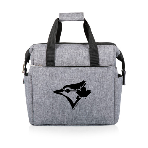 Toronto Blue Jays On The Go Lunch Bag Cooler (Heathered Gray)