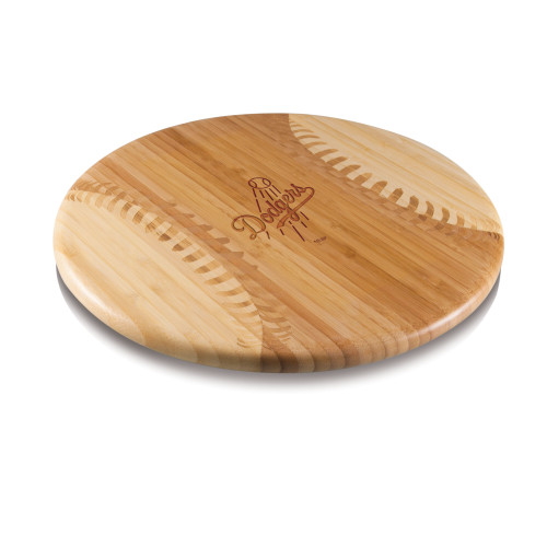 Los Angeles Dodgers Home Run! Baseball Cutting Board & Serving Tray (Parawood)