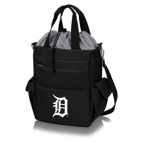 Detroit Tigers Activo Cooler Tote Bag (Black with Gray Accents)