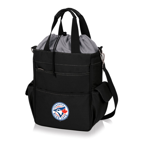 Toronto Blue Jays Activo Cooler Tote Bag (Black with Gray Accents)