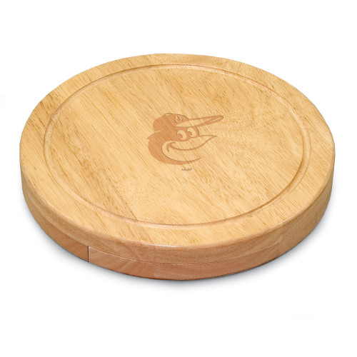 Baltimore Orioles Circo Cheese Cutting Board & Tools Set (Parawood)