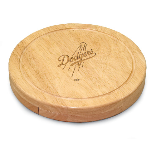 Los Angeles Dodgers Circo Cheese Cutting Board & Tools Set (Parawood)