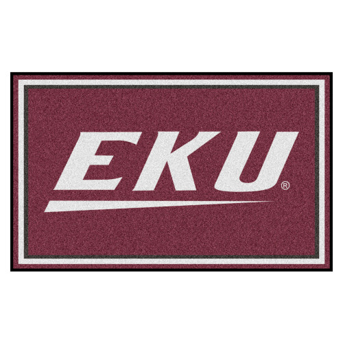 Eastern Kentucky University 4x6 Rug 44"x71"