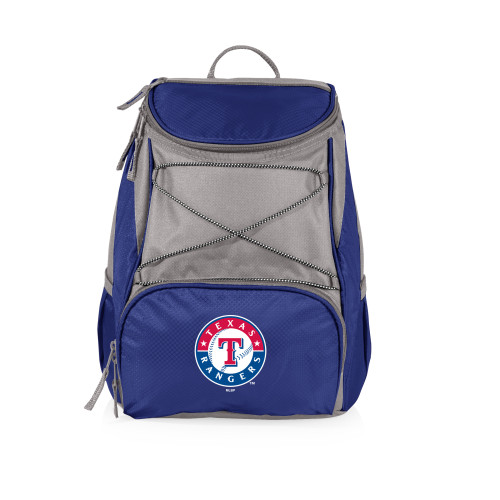 Texas Rangers PTX Backpack Cooler (Navy Blue with Gray Accents)