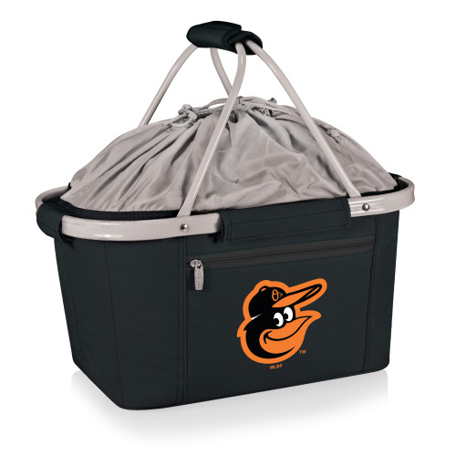 Baltimore Orioles Metro Basket Collapsible Cooler Tote (Black)