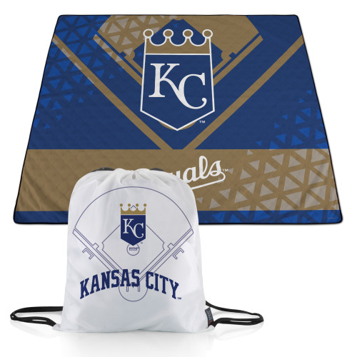 Kansas City Royals Impresa Picnic Blanket (Black & White)