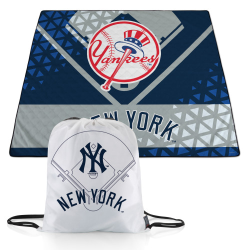 New York Yankees Impresa Picnic Blanket (Black & White)