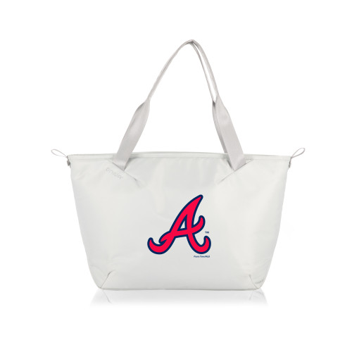 Atlanta Braves Tarana Cooler Tote Bag (Halo Gray)