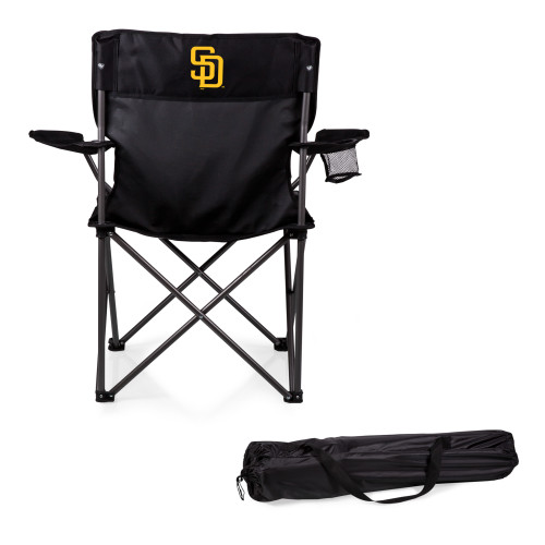 San Diego Padres PTZ Camp Chair (Black)