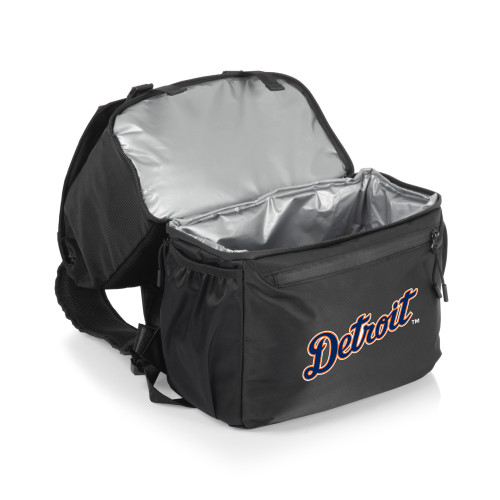 Detroit Tigers Tarana Backpack Cooler (Carbon Black)