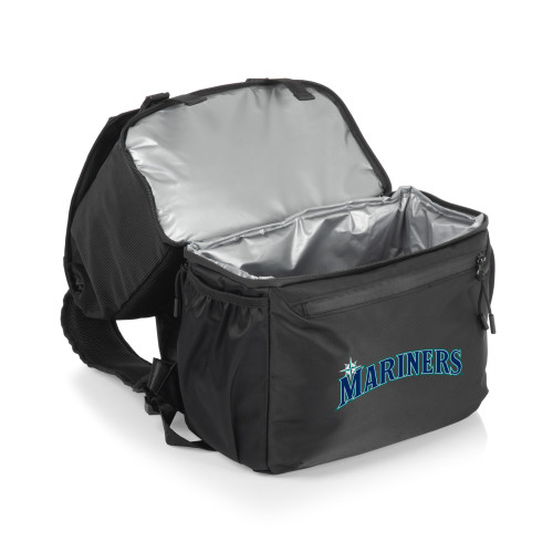 Seattle Mariners Tarana Backpack Cooler (Carbon Black)