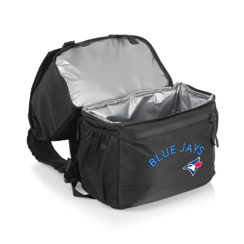 Toronto Blue Jays Tarana Backpack Cooler (Carbon Black)