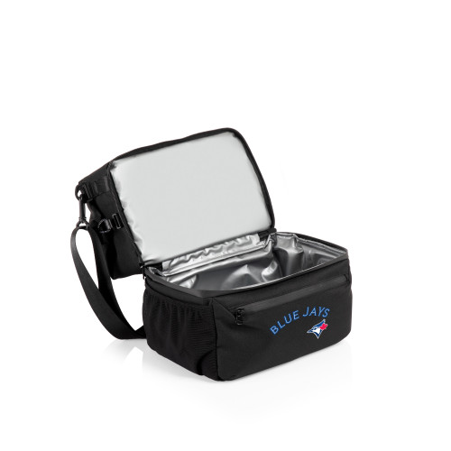 Toronto Blue Jays Tarana Lunch Bag Cooler with Utensils (Carbon Black)