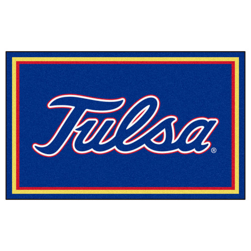 University of Tulsa 4x6 Rug 44"x71"