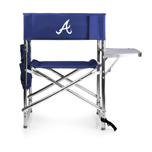 Atlanta Braves Sports Chair (Navy Blue)