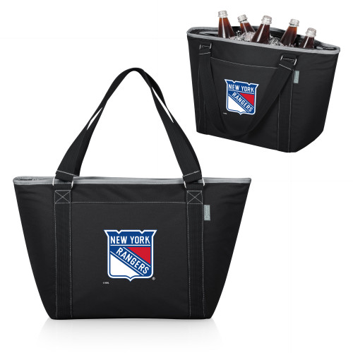 New York Rangers Topanga Cooler Tote Bag, (Black)