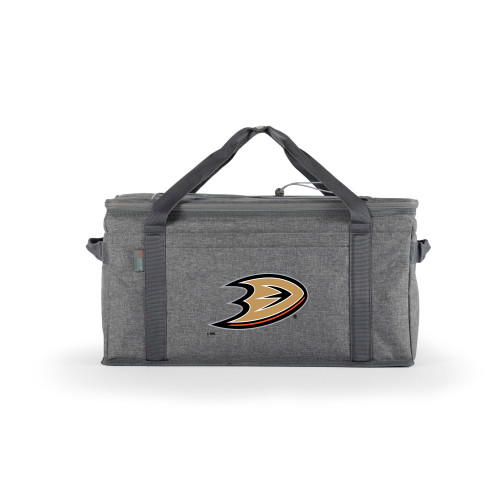 Anaheim Ducks 64 Can Collapsible Cooler, (Heathered Gray)