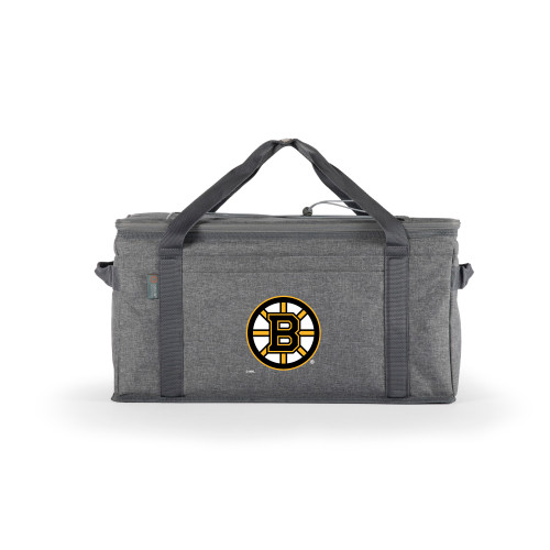 Boston Bruins 64 Can Collapsible Cooler, (Heathered Gray)