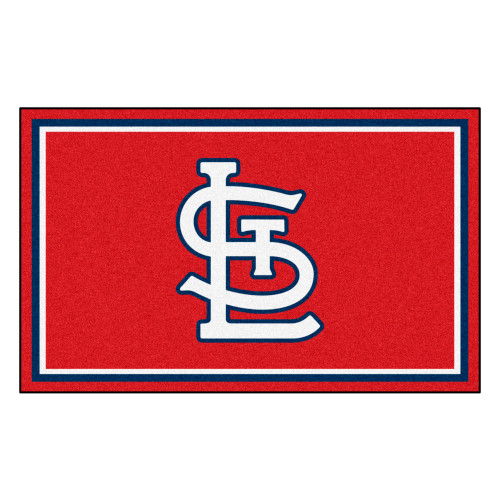 MLB - St. Louis Cardinals 4x6 Rug 44"x71"