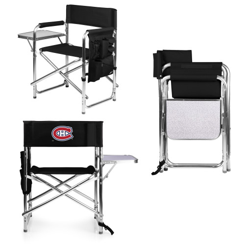 Montreal Canadiens Sports Chair, (Black)