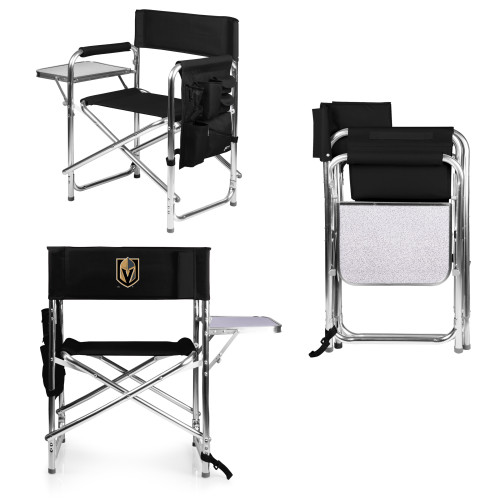 Vegas Golden Knights Sports Chair, (Black)