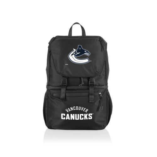 Vancouver Canucks Tarana Backpack Cooler, (Carbon Black)