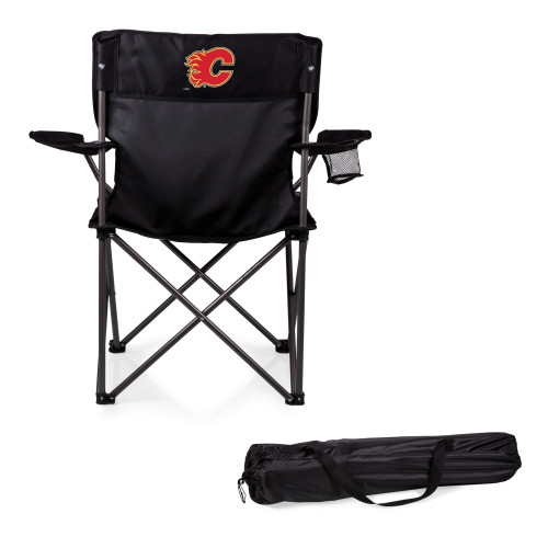 Calgary Flames PTZ Camp Chair, (Black)