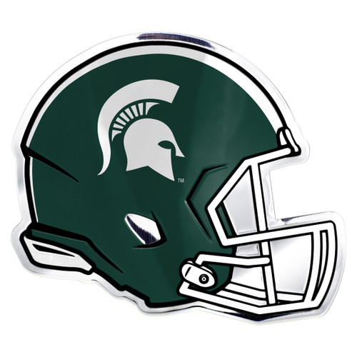 Michigan State Spartans Embossed Helmet Emblem "Spartan" Logo