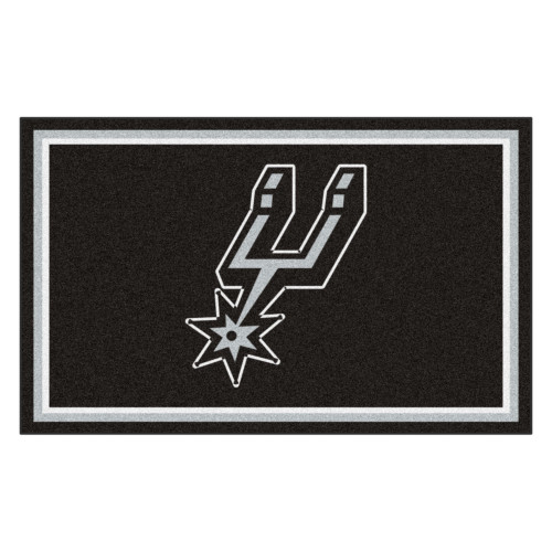 NBA - San Antonio Spurs 4x6 Rug 44"x71"