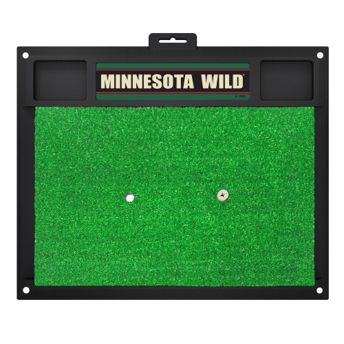 NHL - Minnesota Wild Golf Hitting Mat 20" x 17"