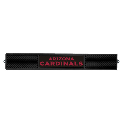 Arizona Cardinals Drink Mat Cardinal Head Primary Logo Black