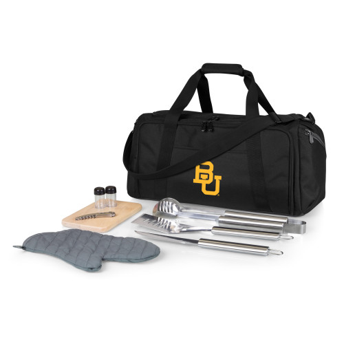 Baylor Bears BBQ Kit Grill Set & Cooler, (Black)