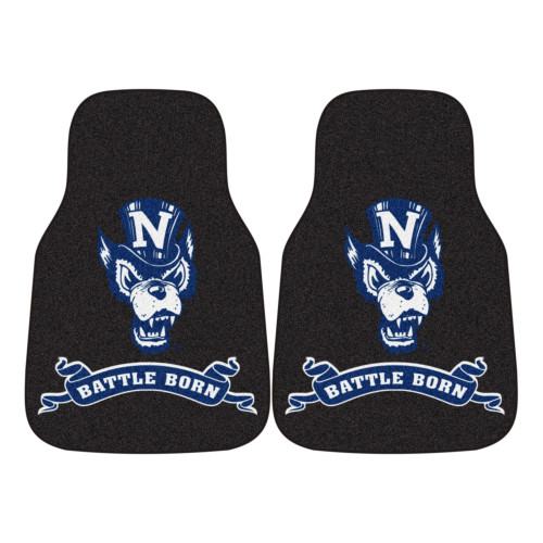 University of Nevada 2-pc Carpet Car Mat Set 17"x27"