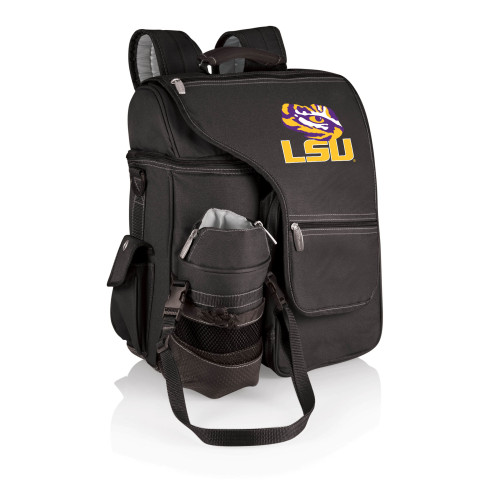 LSU Tigers Turismo Travel Backpack Cooler, (Black)
