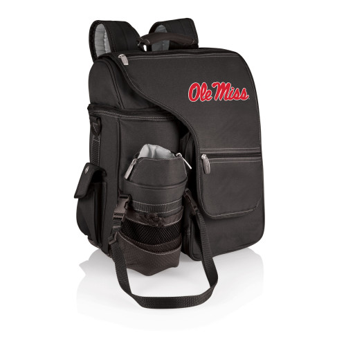 Ole Miss Rebels Turismo Travel Backpack Cooler, (Black)
