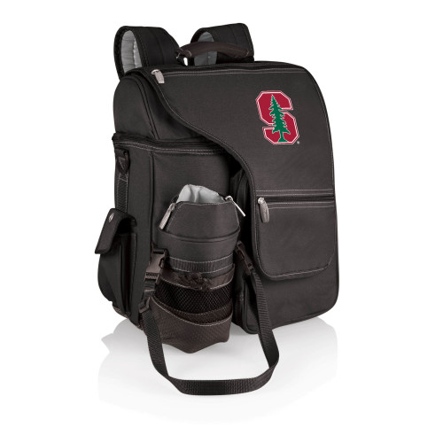 Stanford Cardinal Turismo Travel Backpack Cooler, (Black)