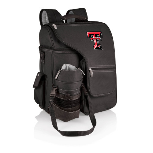 Texas Tech Red Raiders Turismo Travel Backpack Cooler, (Black)