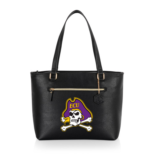 East Carolina Pirates Uptown Cooler Tote Bag, (Black)