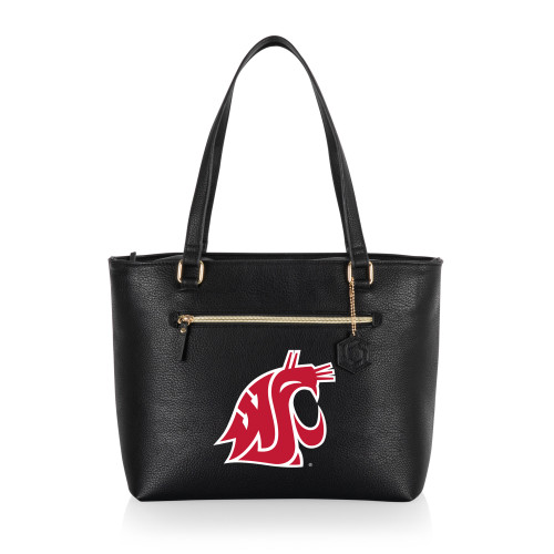 Washington State Cougars Uptown Cooler Tote Bag, (Black)