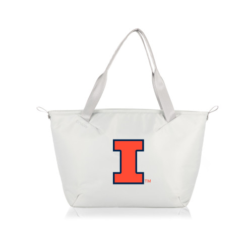 Illinois Fighting Illini Tarana Cooler Tote Bag, (Halo Gray)