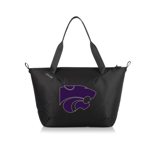 Kansas State Wildcats Tarana Cooler Tote Bag, (Carbon Black)