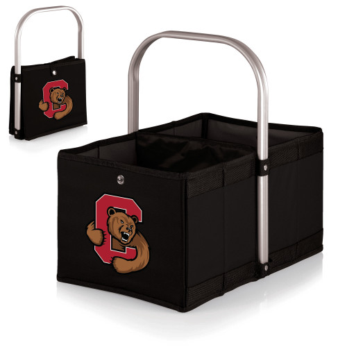 Cornell Big Red Urban Basket Collapsible Tote, (Black)