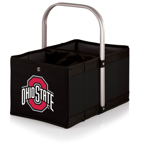 Ohio State Buckeyes Urban Basket Collapsible Tote, (Black)