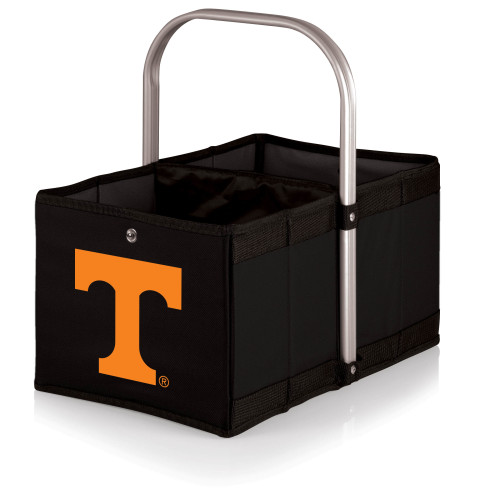 Tennessee Volunteers Urban Basket Collapsible Tote, (Black)