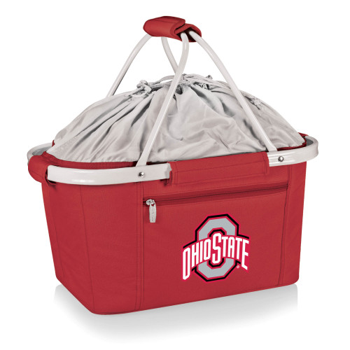 Ohio State Buckeyes Metro Basket Collapsible Cooler Tote, (Red)